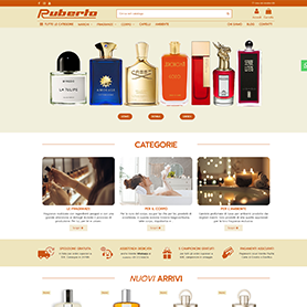 Creation ecommerce Perfumeries Ruberto