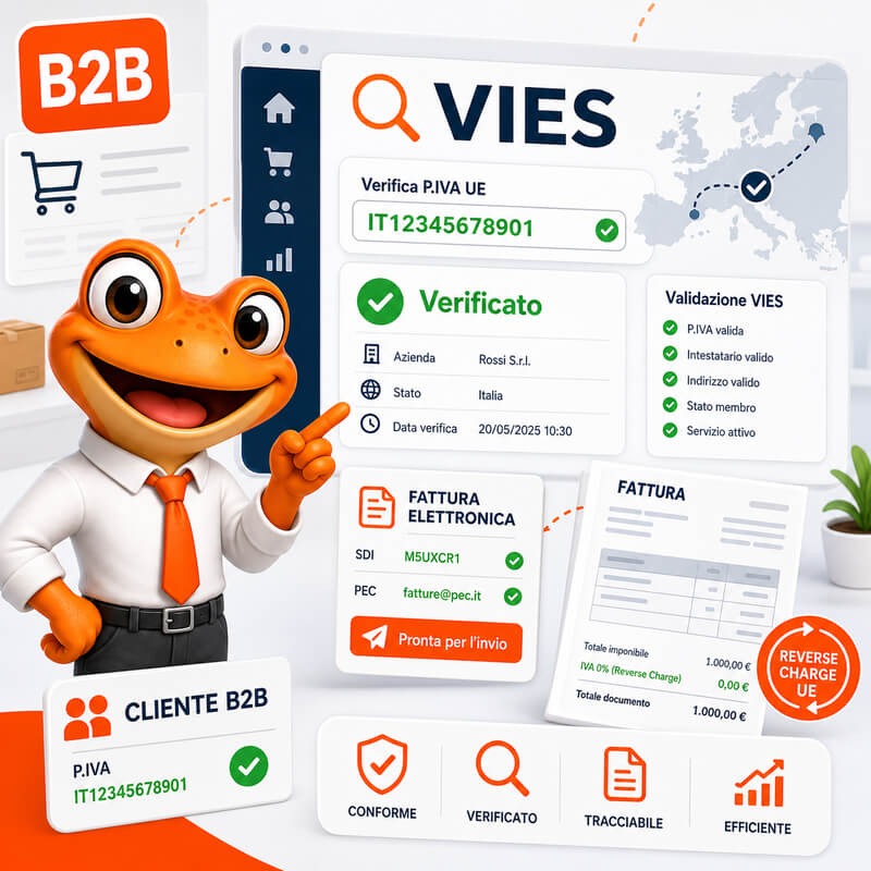 VIES: Cos’è, perché è fondamentale nel B2B e come integrarlo nella fatturazione elettronica
