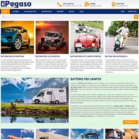 Realizzazione nuovo sito web Pegasoroma  