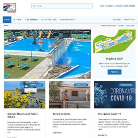 Creation of the new Terme Sabine website with reservations