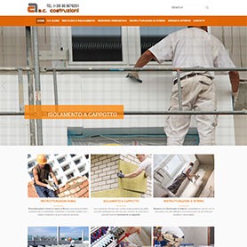  Creation of the AC Costruzioni website