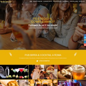 Realizzazione Sito Web: The Old Tower Pub
