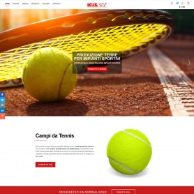  Website creation: I.C.I.S Terra Tennis Courts